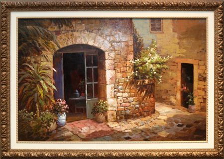 Village Home by artist Unknown Artist